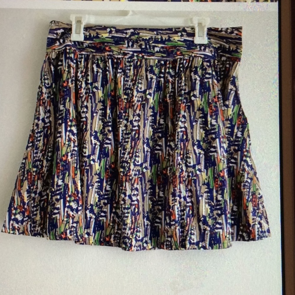 Boutique: Kiup brand Colorful mini skirt with pockets